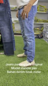 STANDAR-CELANA PANJANG JEANS ORIGINAL XHUGO BLESS MODEL STANDAR//JEANS FASHION PRIA//JEANS FASHION DISTRO//JEANS PANJANG PRIA TERKINI