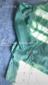 Yunita ~ atasan kurung melayu dres atasan baju melayu malaysia payet mewah mutiara berlian