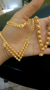 Kalung Matahari Replika Emas 24k Cocok di pake Kondangan Nikahan