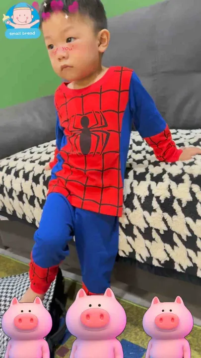 ชุดแฟนซีสำหรับเด็ก YFชุดสไปเดอร์แมน Spiderman สไปเดอร์แมน ชุดซุปเปอร์ฮีโร่ ชุดแฟนซีเด็ก สินค้าพร้อมส่ง