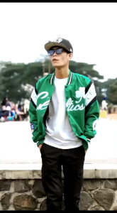 Jaket Varsity Boston Celtics Casual Vintage Basketball Bomber Jacket Embroidery - Akar Official Shop
