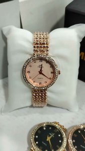 JAM TANGAN FASHION PERMATA MIRETE.JAM 100%ORIGINALGRATIS BATERAI CADANGAN.