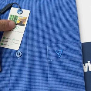 (8P0037)Áo so mi viettien dài tay (Regular fit )( hơi ôm )