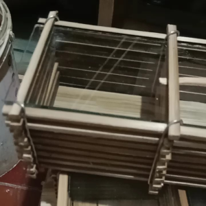 Kandang Jangkrik Bambu & Kandang Jangkrik Aduan 3 Slot