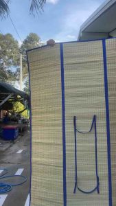 เสือทอมือสีธรรมชาติไม่มีลวดลายขนาด2พับ-3พับ(ขนาดใหญ่ขึ้น)