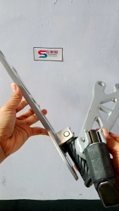 Footstep Bostep Yamaha Fiz R set Breket Pijakan Kaki Belakang Yamaha FIZ R set Breket Force One Alumunium Lokal