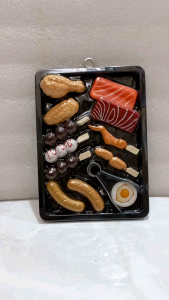 Mainan Masak Masakan Nampan Sate Kitchen Set Ayam Sosis no SS 1591