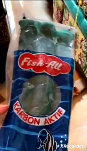 Media Filter Fish All Arang Karbon Aktif Zeolite 20cm 30cm Aquarium Kolam Ikan