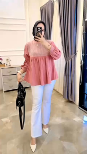 Atasan wanita model terbaru 2024 Morea/ Ariana/ Sasya blouse