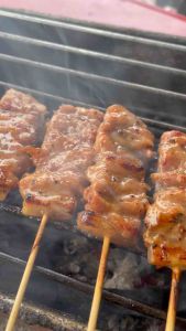 หมูปิ้งโบราณ สุกพร้อมทาน