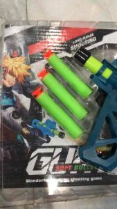 ปืนสั้นกระสุนโฟม ปืนของเล่น ปืนกระสุนโฟม แพ็คละ 2 ชิ้น