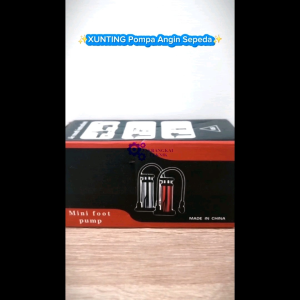 XUNTING Pompa Angin Sepeda Serbaguna Portable Pump 95 PSI - XT405