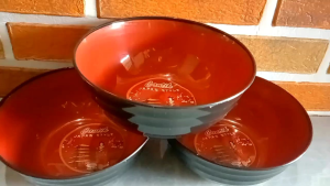 MANGKOK RAMEN JEPANG C2-J8 BULAT MANGKOK PLASTIK MIE SUP BAKSO