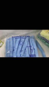 [ส่งเร็วส่งไว]หมวกตัวหนอนคลุมผม เน็ตคลุมผม หนา 14 แกรม ยาว 21 cm หมวกพยาบาล หมวกคลุมใยสังเคราะห์ หนาใบใหญ่