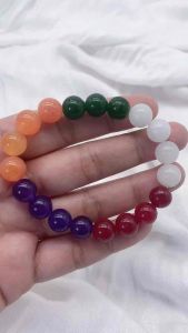Mixed Stone and Jade for Abundance & Healing Stone Bracelet