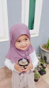 𝐐𝐈𝐒𝐓𝐇𝐘 𝐇𝐈𝐉𝐀𝐁 - NABILA | Jilbab Segitiga Instan Anak Jersey | jilbab Segitiga Nabila Instan | Premium Murah | Qisthy Hijab by Sahala