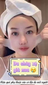 Hộp 5 cái) Mặt nạ nâng cơ vi tinh thể V-line SEOMOU thon mặt tăng độ đàn hồi cho da