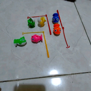 SET MEMANCING KERANG FISHING BABY SHARK / MAINAN PANCING HIU KECIL