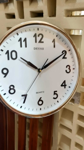 jam dinding polos DEKKO 1302 Quartz 33cm