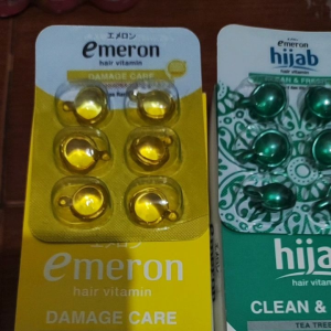 Emeron vitamin rambut [1lembar 6pc] Emeron Hair Vitamin Perawatan Rambut