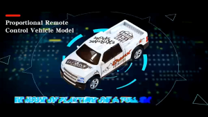 Xe Điều Khiển Mini Hợp Kim Rơ Moóc Cứu Hộ 1:64 Kết Nối Bluetooth Có Đèn Chịu Va Đập