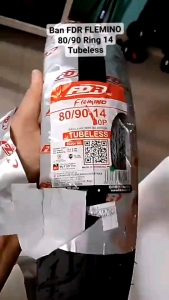 BAN FDR 80/90 RING 14 FLEMINO TUBELES BAN MOTOR MATIC ALL VARIAN FDR