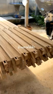 วงกบไม้สักแท้ทั้งบานเดี่ยวและบานคู่ ไม้หนา 2 นิ้ว หน้ากว้าง 4 นิ้ว ไม่คตไม่งอติดตั้งง่าย ผลิตจากช่างฝีมือแนวหน้า