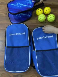 Bộ 2 vợt pickleball sợi thuỷ tinh kèm túi 4 bóng đàn hồi hấp thụ sốc tăng cảm giác bóng