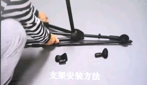 (SG Seller) Professional Microphone Floor Stand Double Microphone Tripod Flexible Extender V200