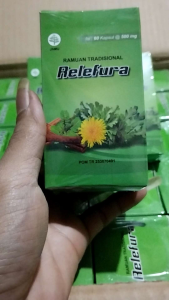 Relefura Bpom Original | Kapsul Relefura Menyembuhkan Asam urat Reumatik Pegal linu. Dll