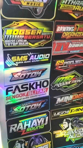 Stiker Desain Unik & Stiker untuk E-commerce