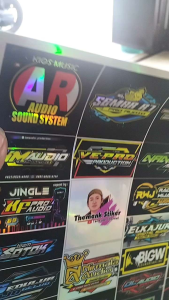 Stiker Sound | Stiker Hologram | Stiker 1 Lembar | Stiker Pack Ukuran 31cmx47cm JUMBO