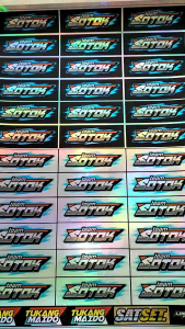 Stiker Team Sotok | stiker audio | Stiker Sound | Stiker Hologram | Stiker 1 Lembar | Stiker Pack Ukuran 31cmx47cm JUMBO