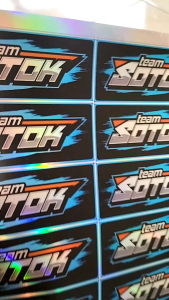 Stiker Team Sotok | Stiker Sound | Stiker audio | Stiker Hologram | Stiker 1 Lembar | Stiker Pack Ukuran 31cmx47cm JUMBO