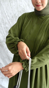 Tabhita Maxy | Aurel Maxy | Gamis Polos Jumbo LD 130cm | Abaya Jumbo LD 130cm