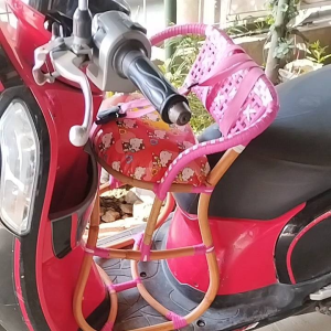 Kursi Dudukan/Boncengan Anak Motor Matic (Mio Scoopy dll)Biasa Dilengkapi Sabuk Pengaman