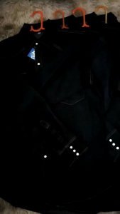 เสื้อยีนต์แขนยาวสีกรมเข้ม MLXLXXL