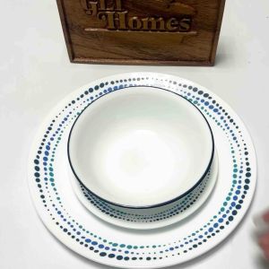 Corelle Authentic Original Ocean Blues Dinnerware SOLD AS SET or PER PIECE Made in USA sold as SET or PER PIECE