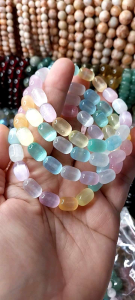 Cats Eye Selenite Bracelet Rainbow Selenite Crystal 17cm one size only Can Downsize upto 14cm
