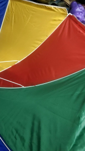 Rainbow Beach Umbrella - Embrace the Spectrum of Sun Protection in Style!