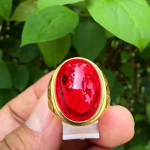 Cincin Batu Merah Siam Pecah Seribu