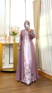 Meysa| Hadijah/ Laesha/ Sahwa/ Launa/ Wempi/ Nelira/ Lestisa/ Jelisa/ Kiara/ Glama dress| Gamis lebaran terbaru 2024