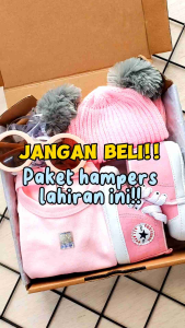 Paket A-B Hampers / Kado Lahiran bayi perempuan dan laki laki/ New Born / Outfit Bayi / Hadiah kelahiran baby by hazeera