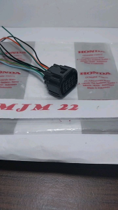 Soket lampu depan headlamp HL pin 8 original part Honda Fi new CB 150R CBR 150 LED Sonic supra