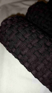 BLACK STRING DOORMAT | SMALL | BASAHAN | Winry Shop