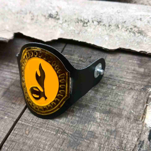 ring kacu kancing dasi pramuka tunas kelapa kuning