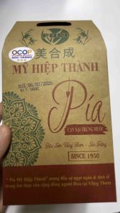 Bánh Pía Can Xại Trứng Muối Mỹ Hiệp Thành - Hộp 4 Cái 380g - Đặc Sản Vũng Thơm Sóc Trăng