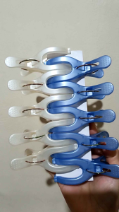 10pcs Pengepit Baju Wind Proof Clipper Peg Laundry Clipper
