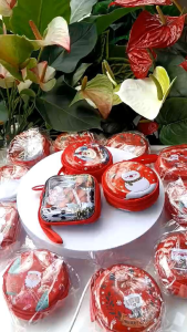 กระเป๋าเหรียญคริสต์มาส ซานต้า โลซาน กวางเรนเดียร์