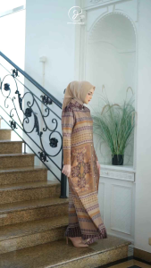 DYN - Celia Dress DYN CLOTHINGLINE Gamis Silk Premium Motif Printing